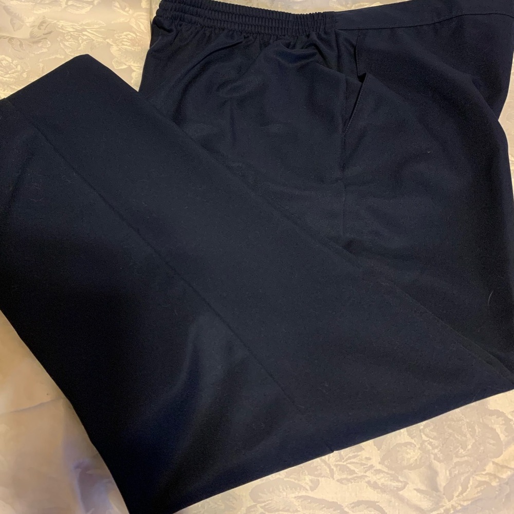 Alfred Dunner Navy Blue Dress Pants, size 12